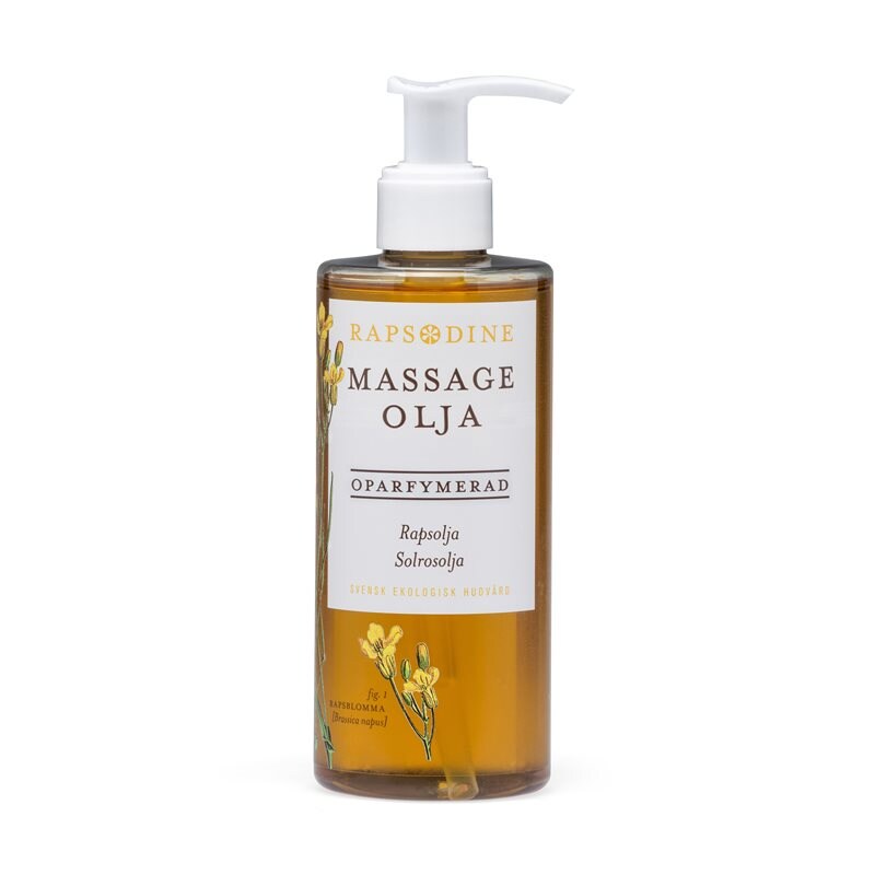 Rapsodine Massageolja Oparfymerad - 250ml