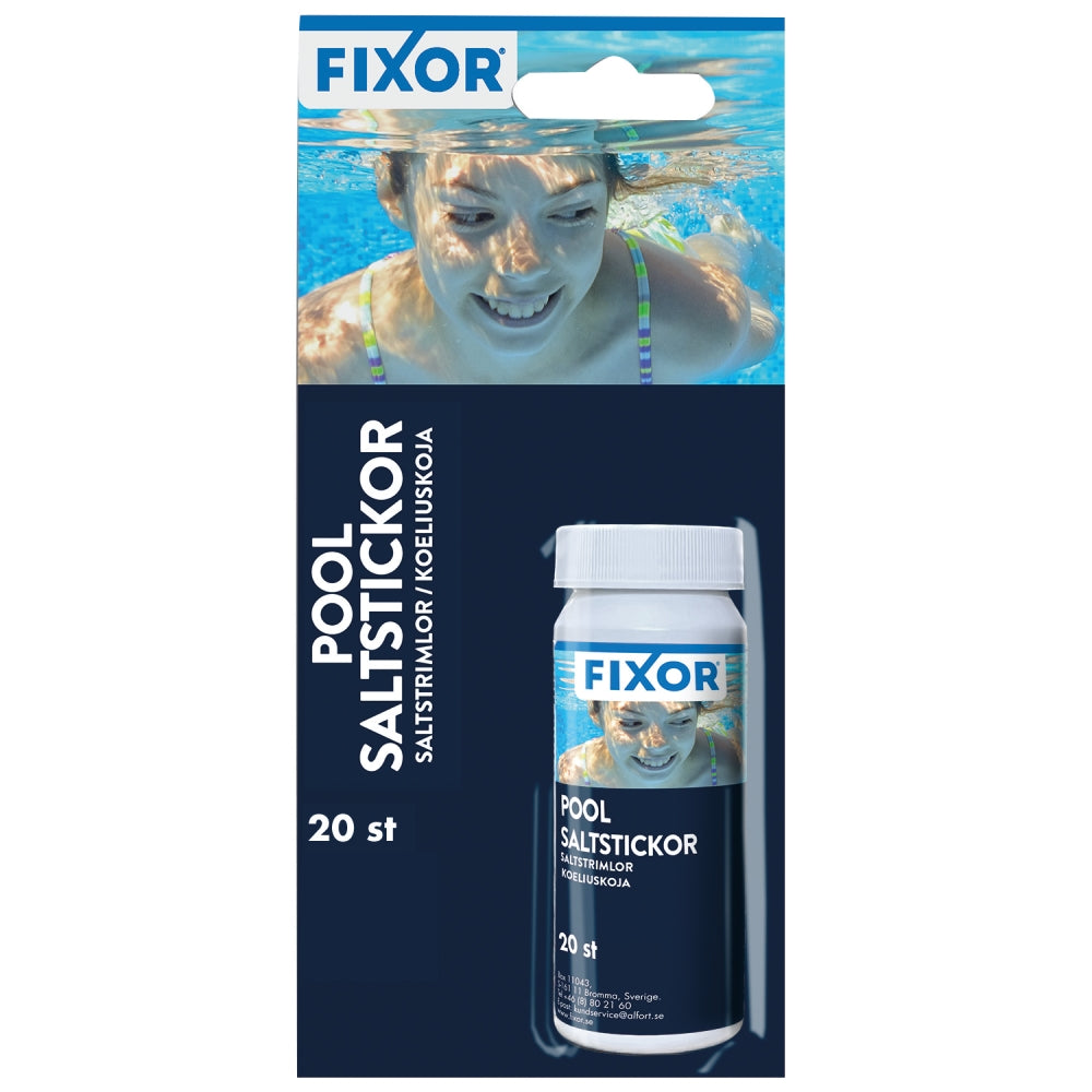 Fixor Teststickor Salt Pool