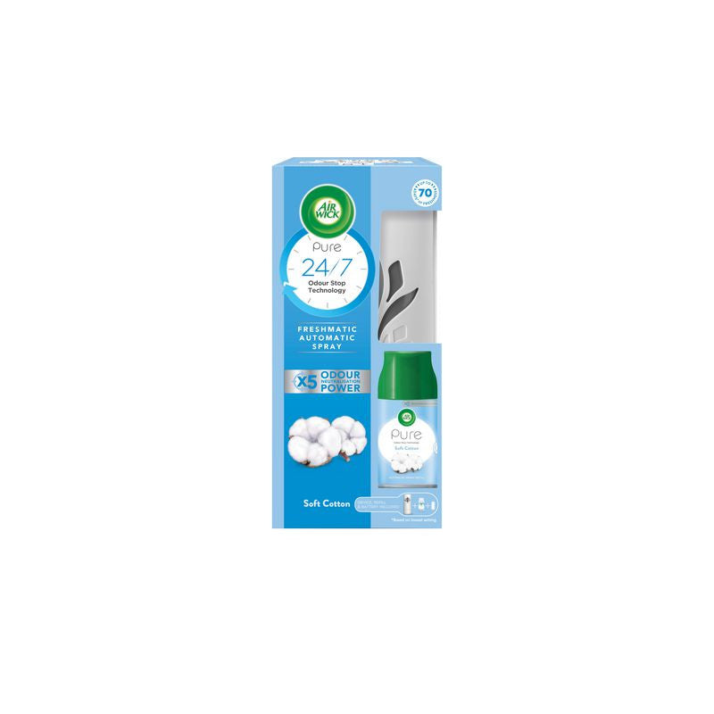 Airwick Freshmatic Pure Soft Cotton Starter Kit