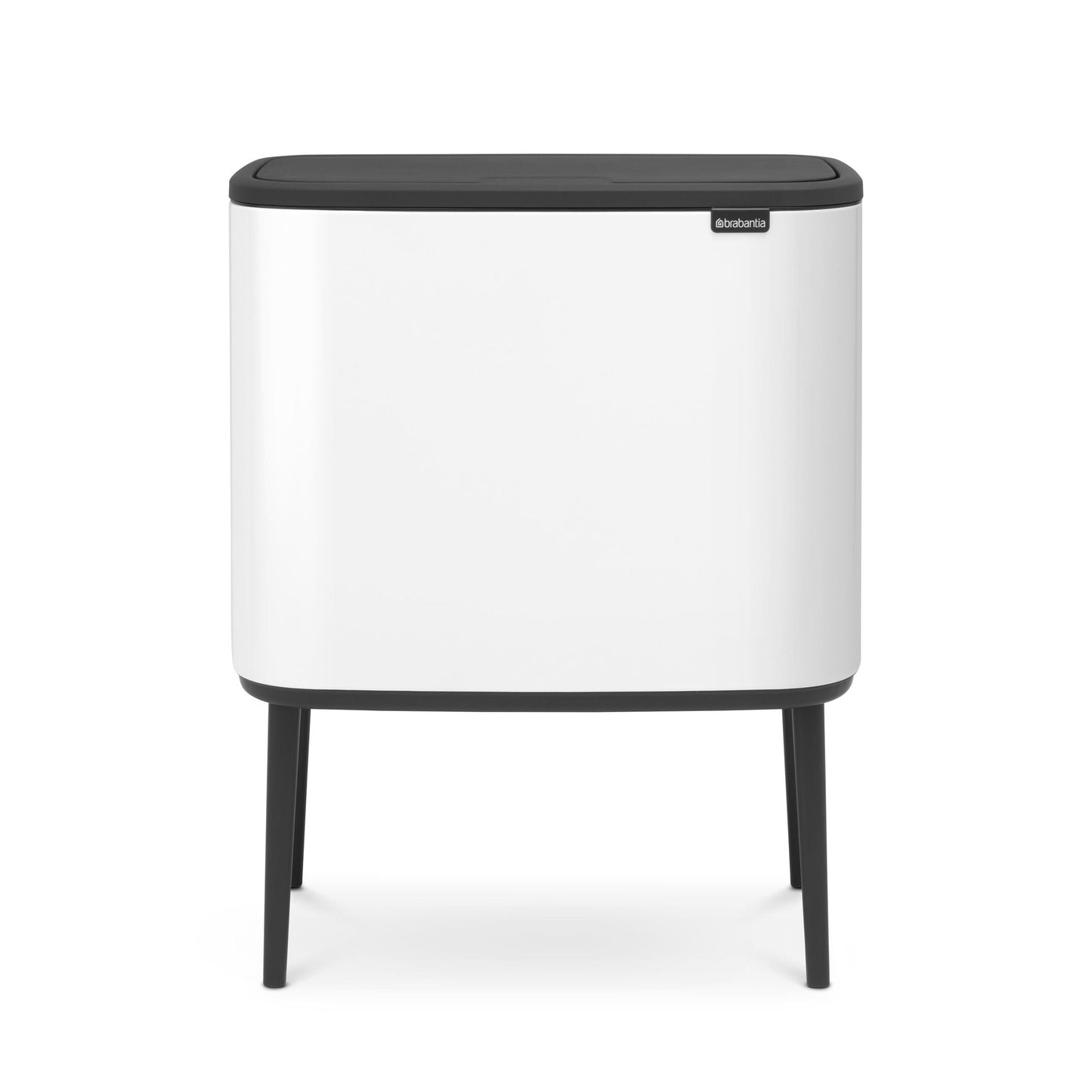 Brabanita Bo Touch Bin Med Ben Vit - 11+23L