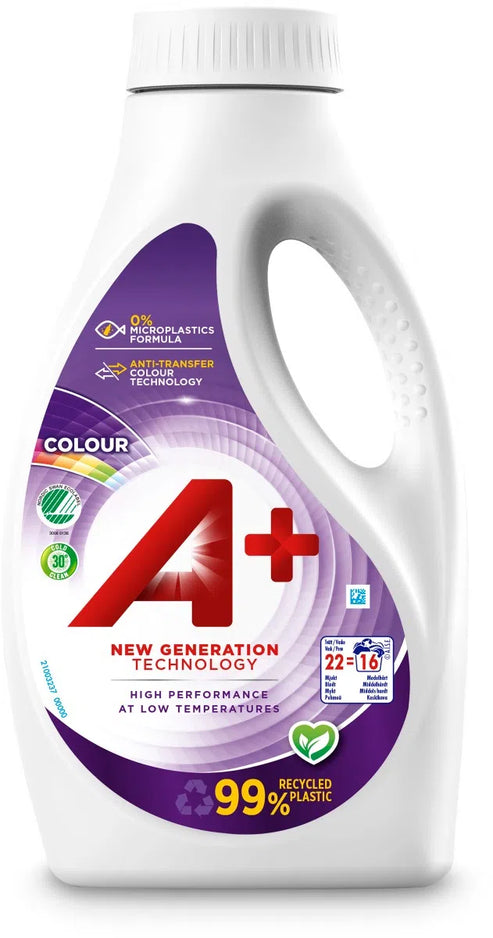 A+ Colour Flytande Tvättmedel - 880ml